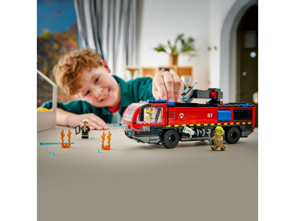 Lego City Camión de Bomberos Aeroportuario