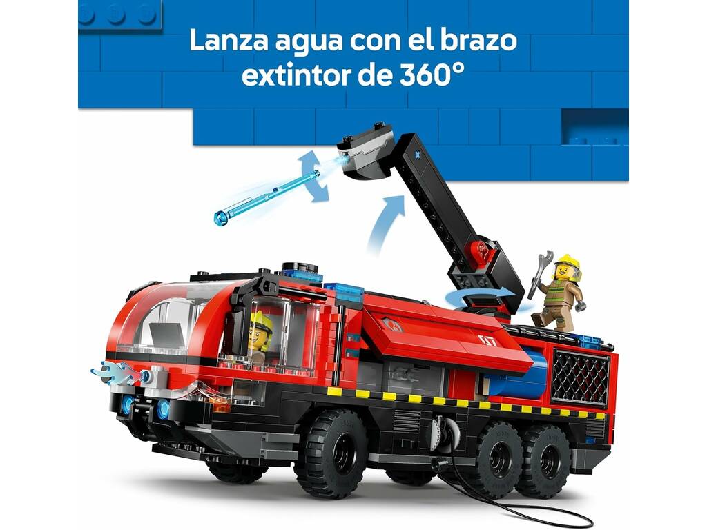 Lego City Camión de Bomberos Aeroportuario