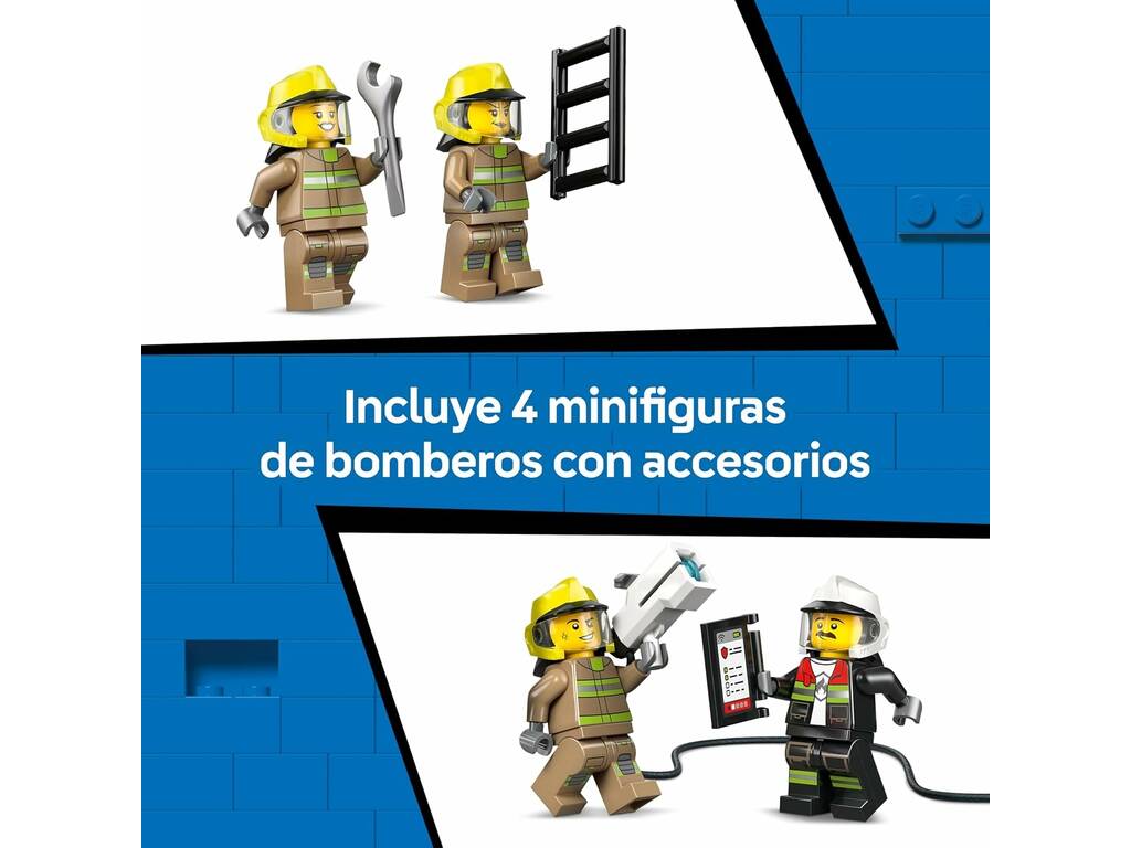 Lego City Camión de Bomberos Aeroportuario