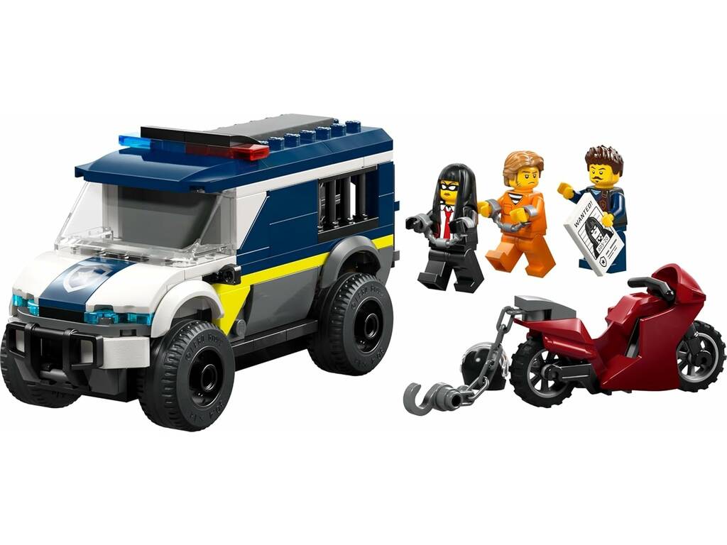 Lego City Furgoneta de Transporte Penitenciario de Policía