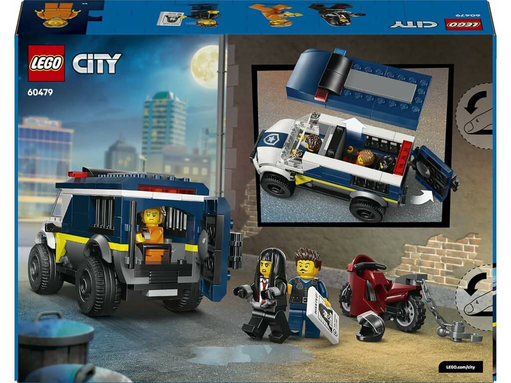 Lego City Furgoneta de Transporte Penitenciario de Policía