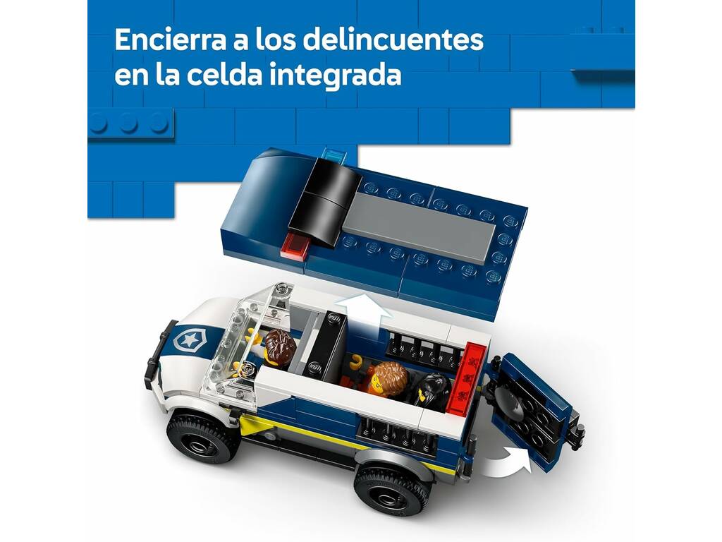 Lego City Furgoneta de Transporte Penitenciario de Policía