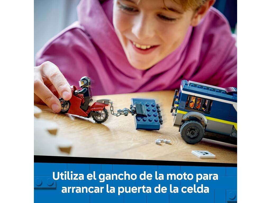 Lego City Furgoneta de Transporte Penitenciario de Policía