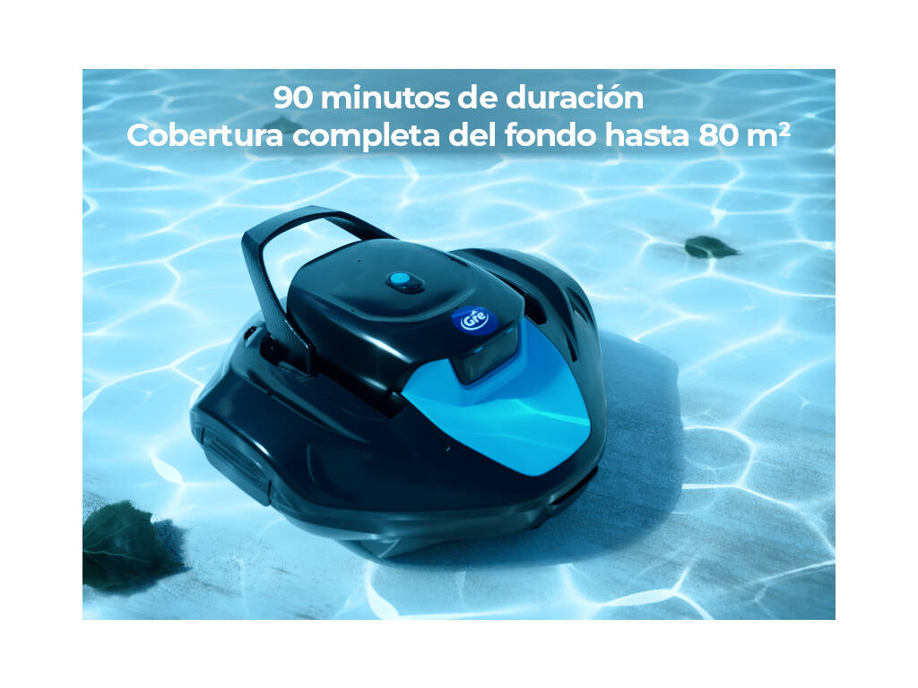 Robot pulitore per piscine fuori terra e interrate Moovo 90 a batteria Gre RBG90