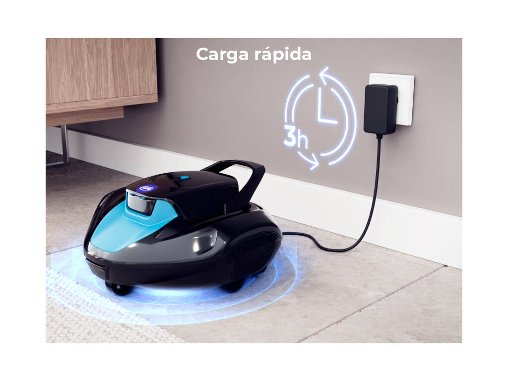 Robot pulitore per piscine fuori terra e interrate Moovo 90 a batteria Gre RBG90