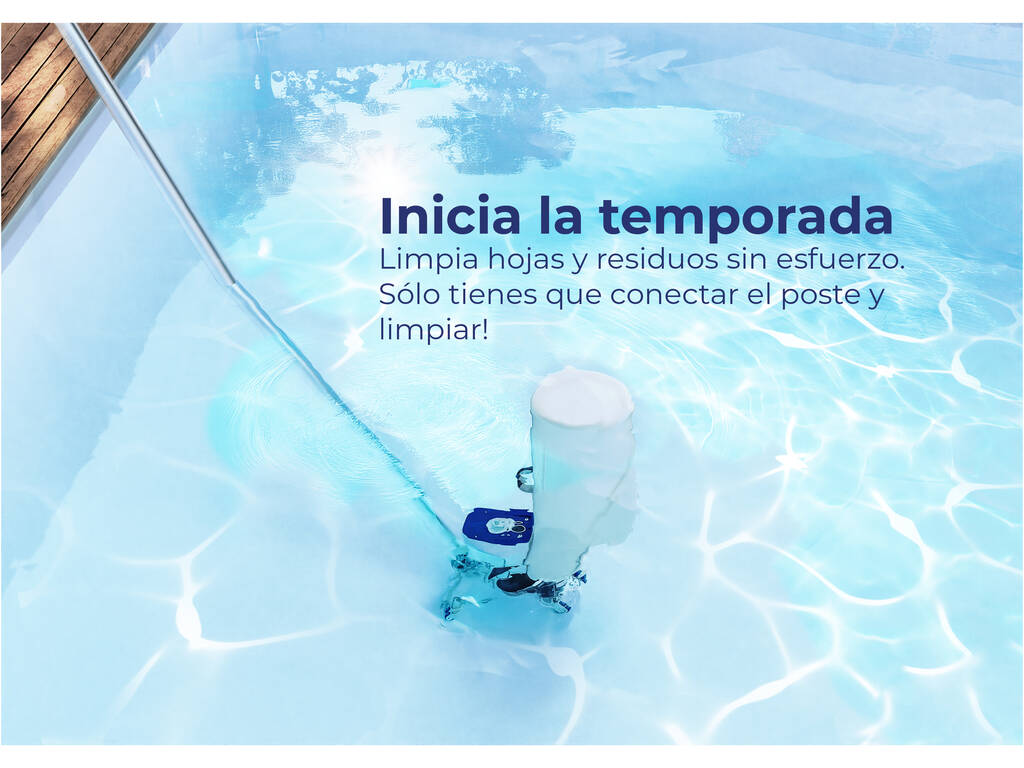 Pulitore elettrico a batteria Leaf Eater per piscine e spa Gre LE75