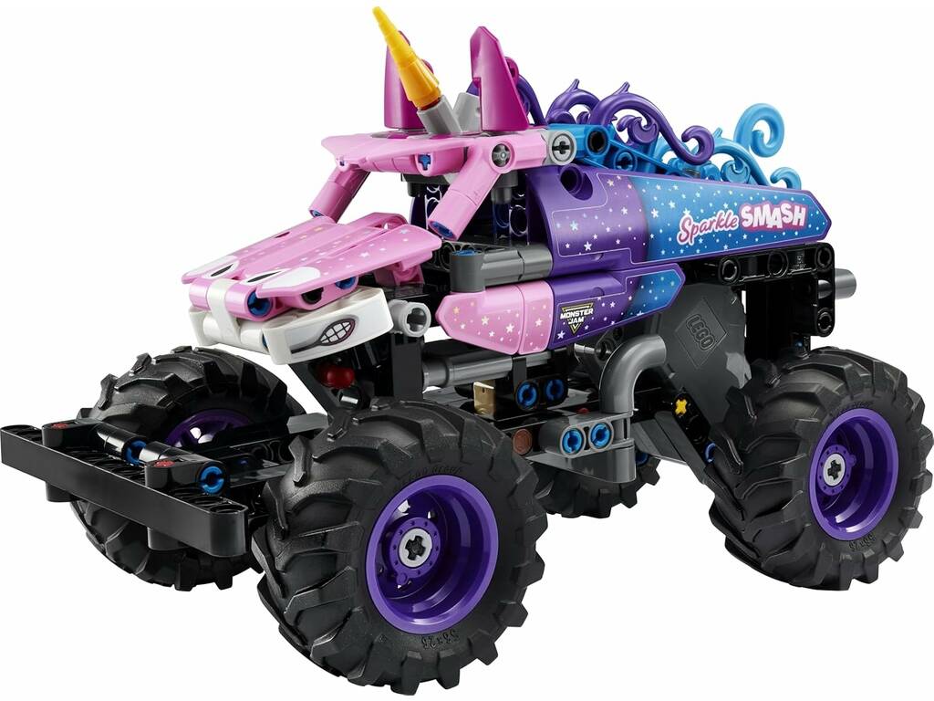 Lego Technic Monster Jam Sparkle Smash avec moteur de chargement manuel