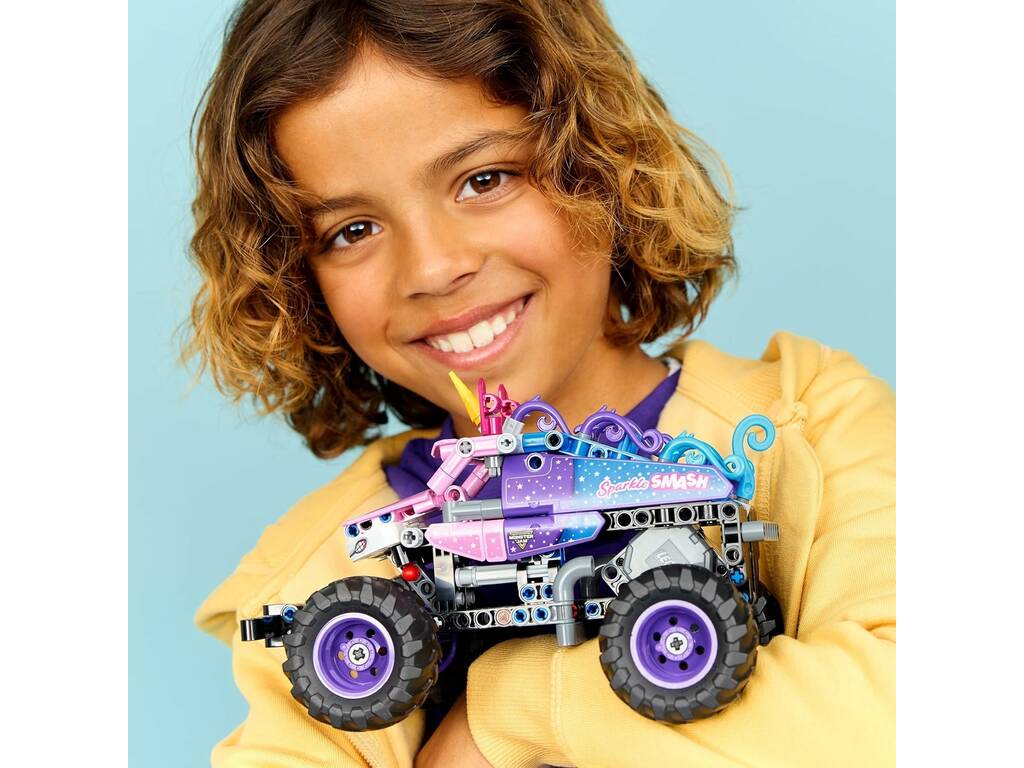 Lego Technic Monster Jam Sparkle Smash avec moteur de chargement manuel