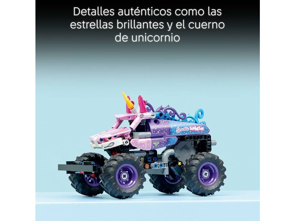 Lego Technic Monster Jam Sparkle Smash avec moteur de chargement manuel