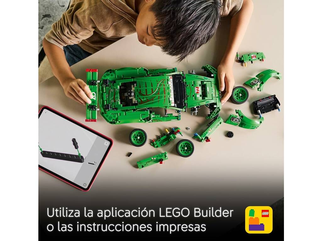 Lego Technic Coche Porsche 911 GT3 R Rexy AO Racing