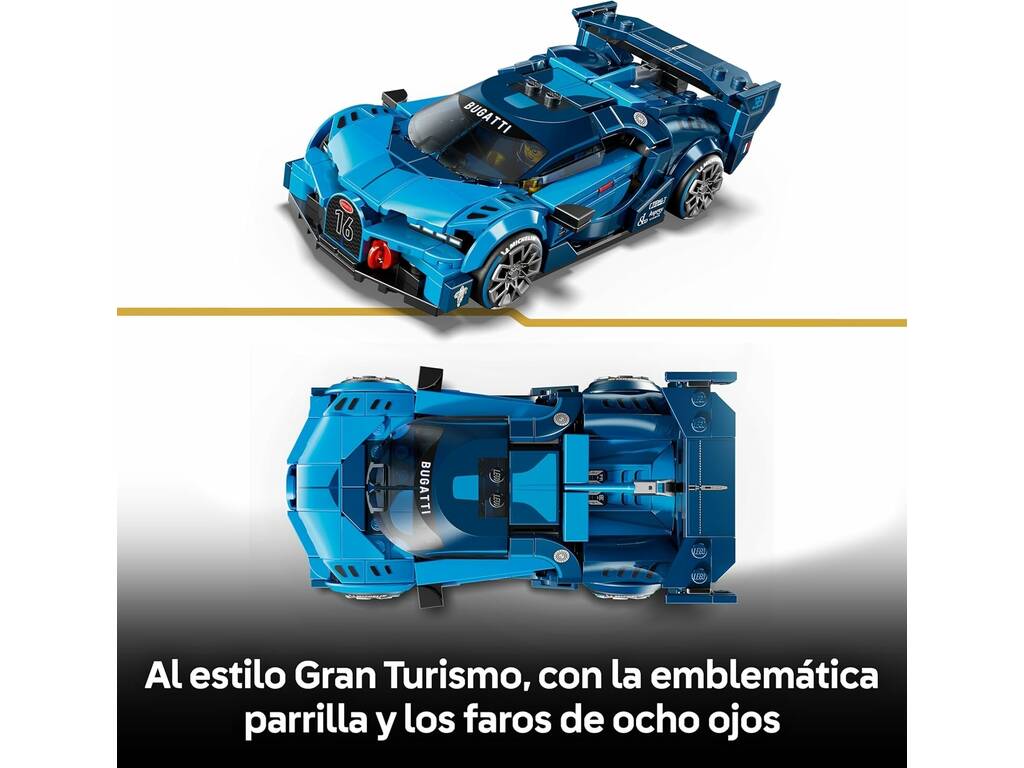 Lego Speed Champions Coche Hiperdeportivo Bugatti Vision GT