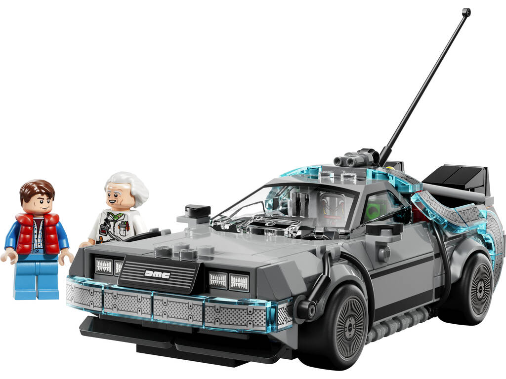 Lego Speed Champions Back To The Future Máquina del Tiempo de Regreso al Futuro