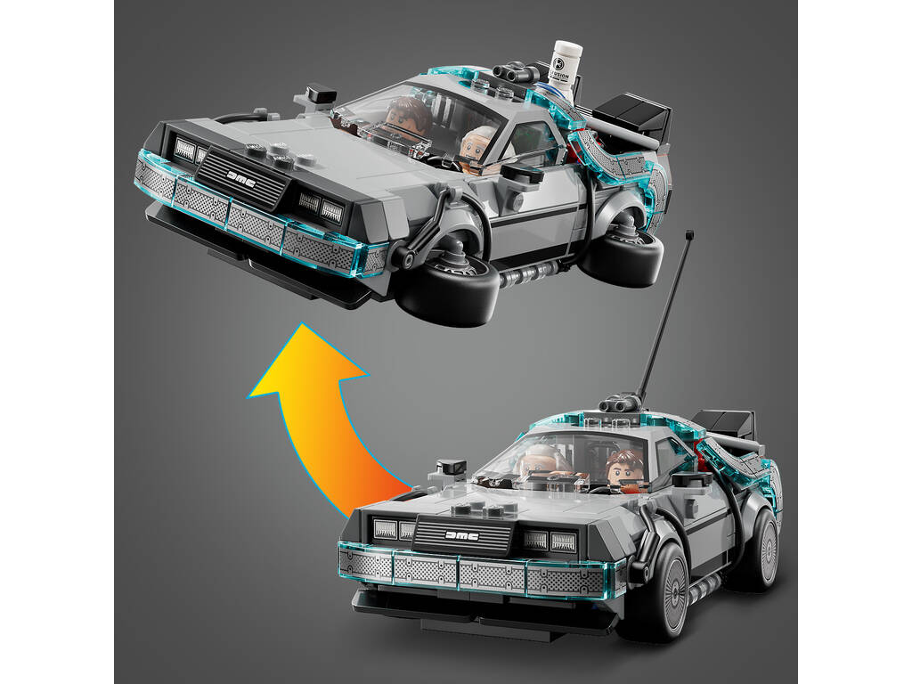 Lego Speed Champions Back To The Future Máquina del Tiempo de Regreso al Futuro