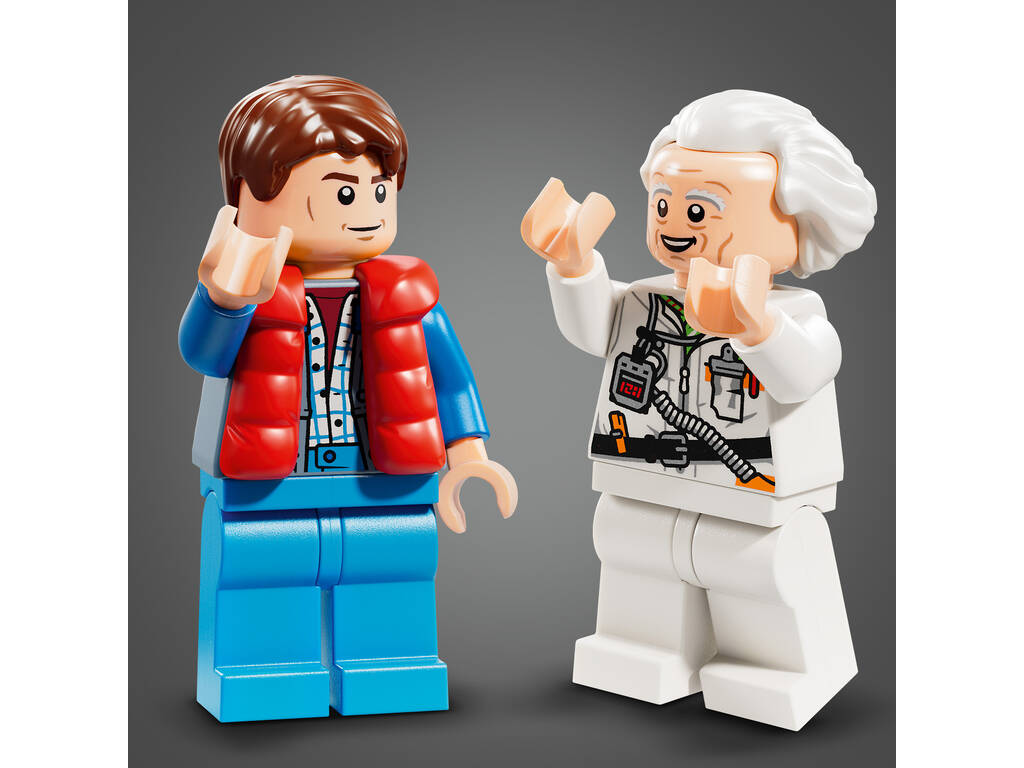 Lego Speed Champions Back To The Future Máquina del Tiempo de Regreso al Futuro