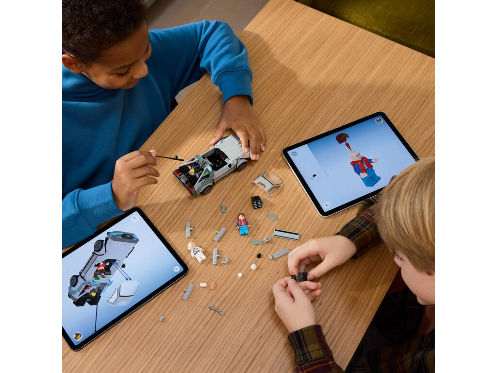Lego Speed Champions Back To The Future Máquina del Tiempo de Regreso al Futuro
