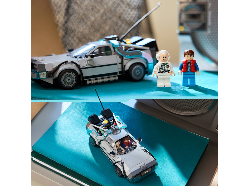 Lego Speed Champions Back To The Future Máquina del Tiempo de Regreso al Futuro