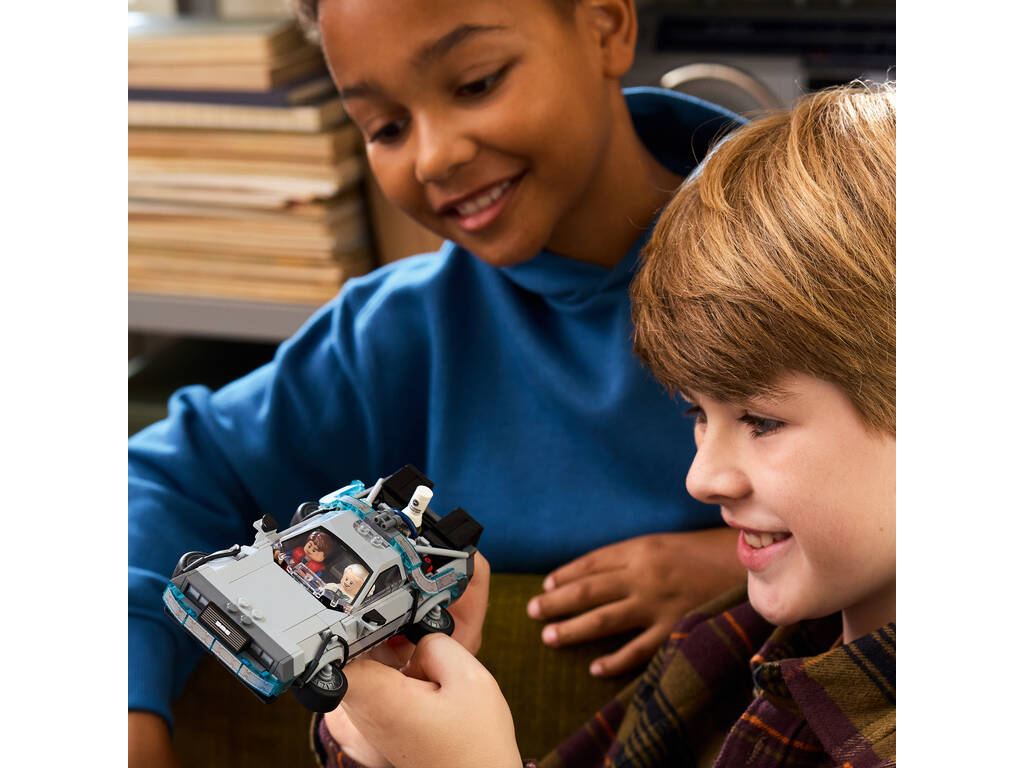 Lego Speed Champions Back To The Future Máquina del Tiempo de Regreso al Futuro