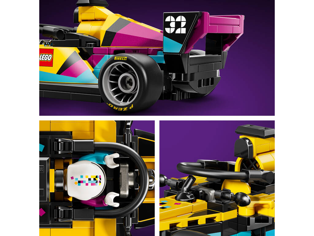 Lego Speed Champions Coche de Carreras F1 Academy Lego