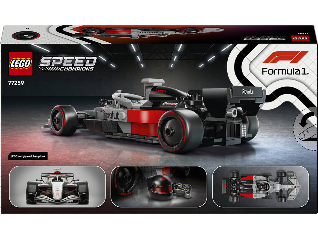 Lego Speed Champions Formula 1 Coche de Carreras Audi Revolut F1 Team R26