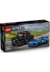 Lego Speed Champions Jaguar Proyect 7 y Land Rover Defender