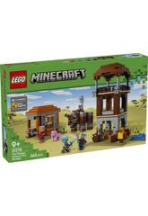 Lego Minecraft Le poste avancé des pillards et le Destructeur
