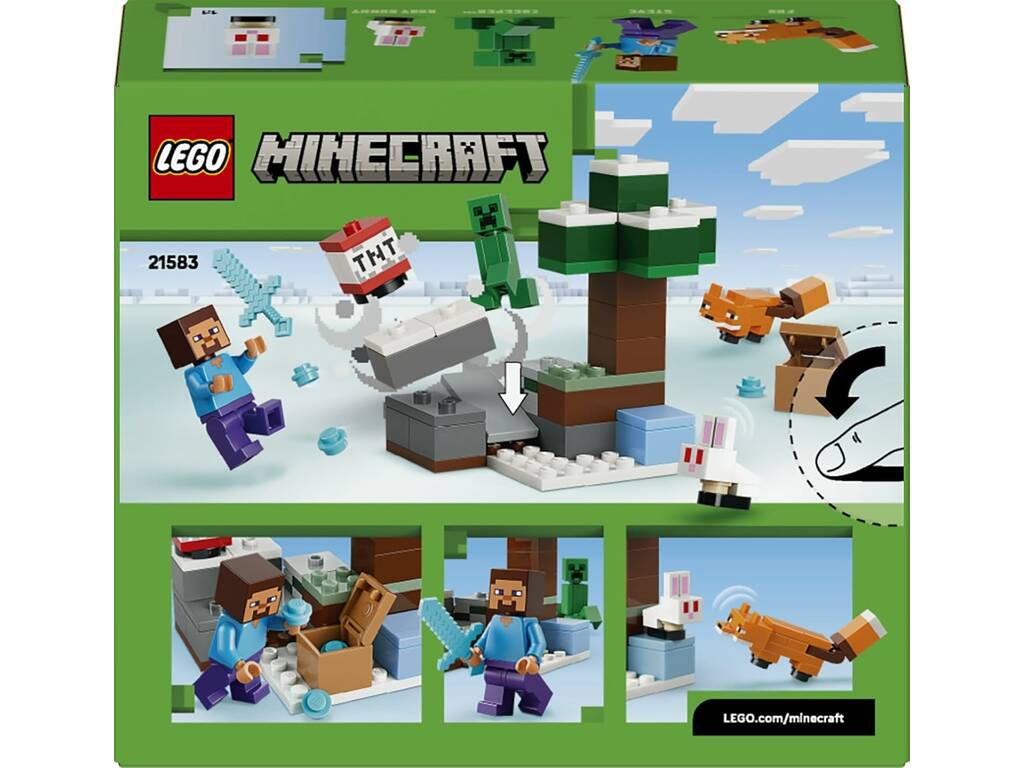 Lego Minecraft A Viagem pelo Nether e o Portal ao End