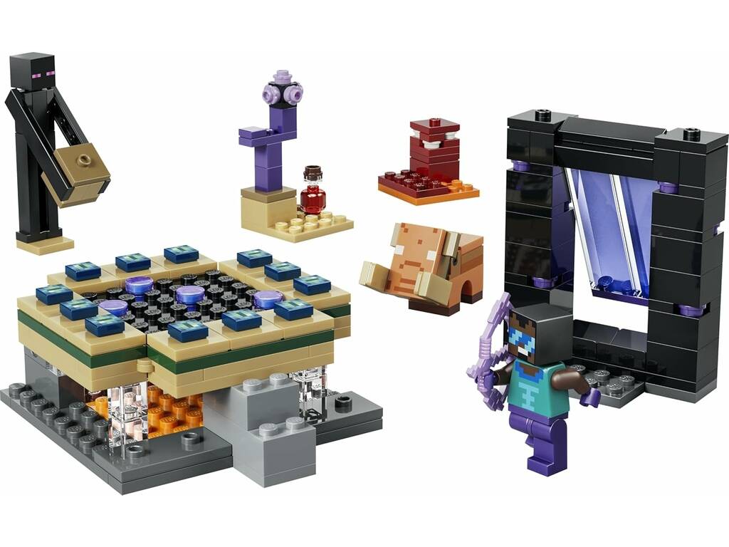 Lego Minecraft El Viaje por el Nether y el Portal al End