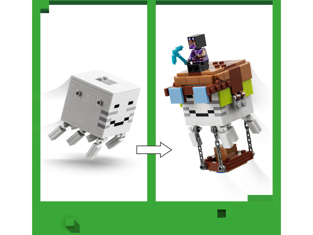 Lego Minecraft Estación de Ghasts - imagen 10