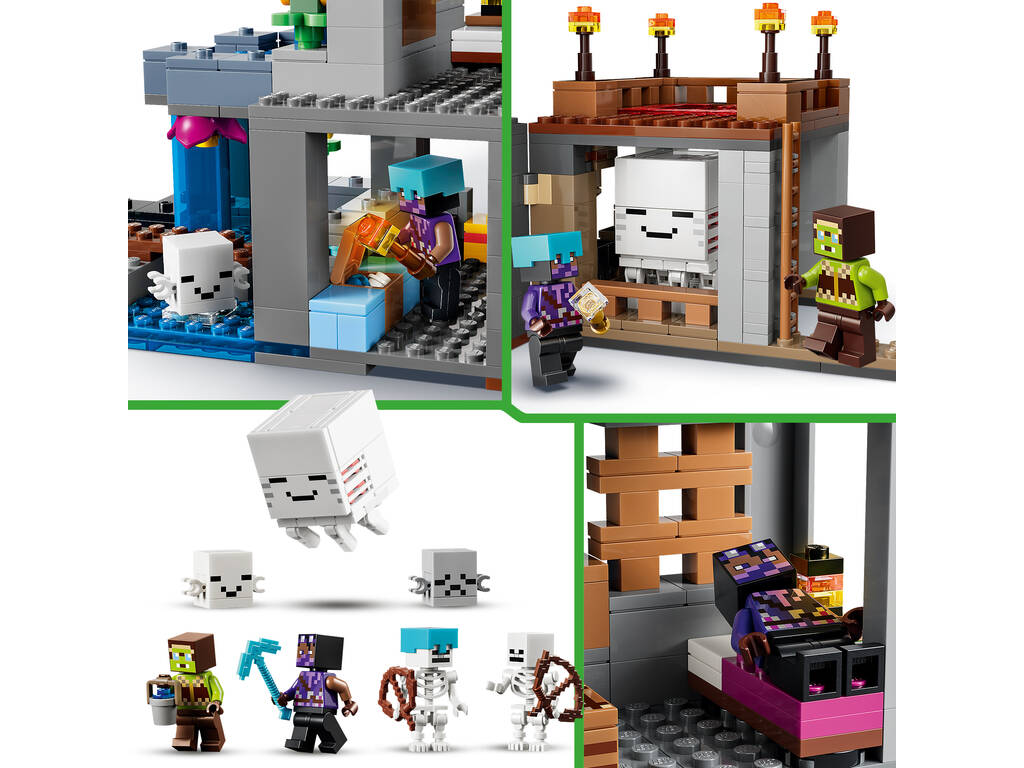 Lego Minecraft Estación de Ghasts - imagen 11