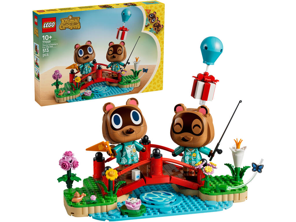 Lego Animal Crossing Un día Divertido con Tendo y Nendo - imagen 2