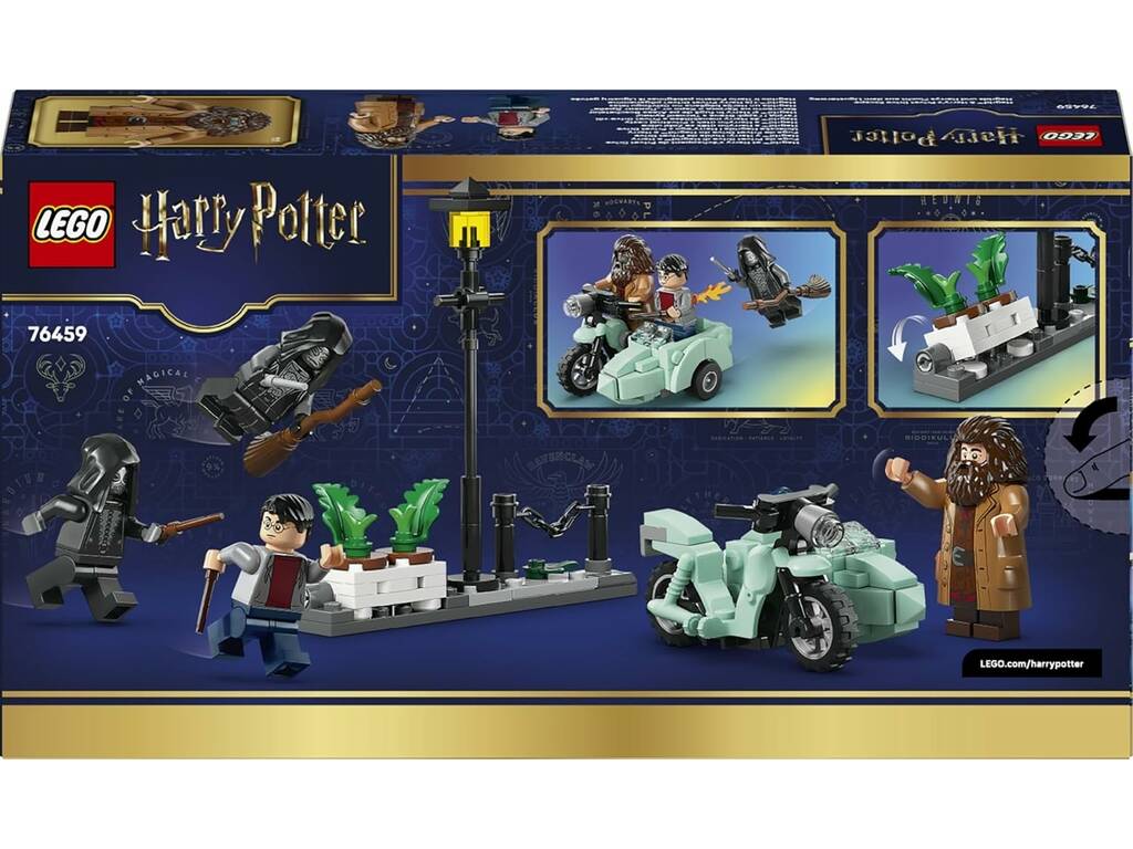Lego Harry Potter Hagrid y Harry: Huida de Privet Drive