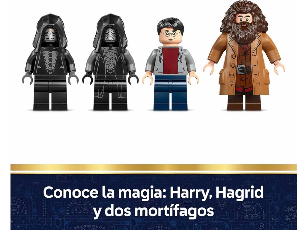 Lego Harry Potter Hagrid y Harry: Huida de Privet Drive