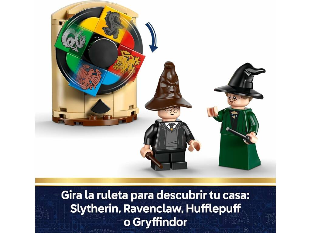 Lego Harry Potter Castillo de Hogwarts: Ceremonia del Sombrero Seleccionador