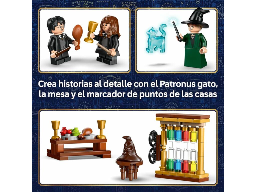 Lego Harry Potter Castillo de Hogwarts: Ceremonia del Sombrero Seleccionador