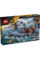 Lego Jurassic World L'attaque du mosasaure, le dinosaure marin