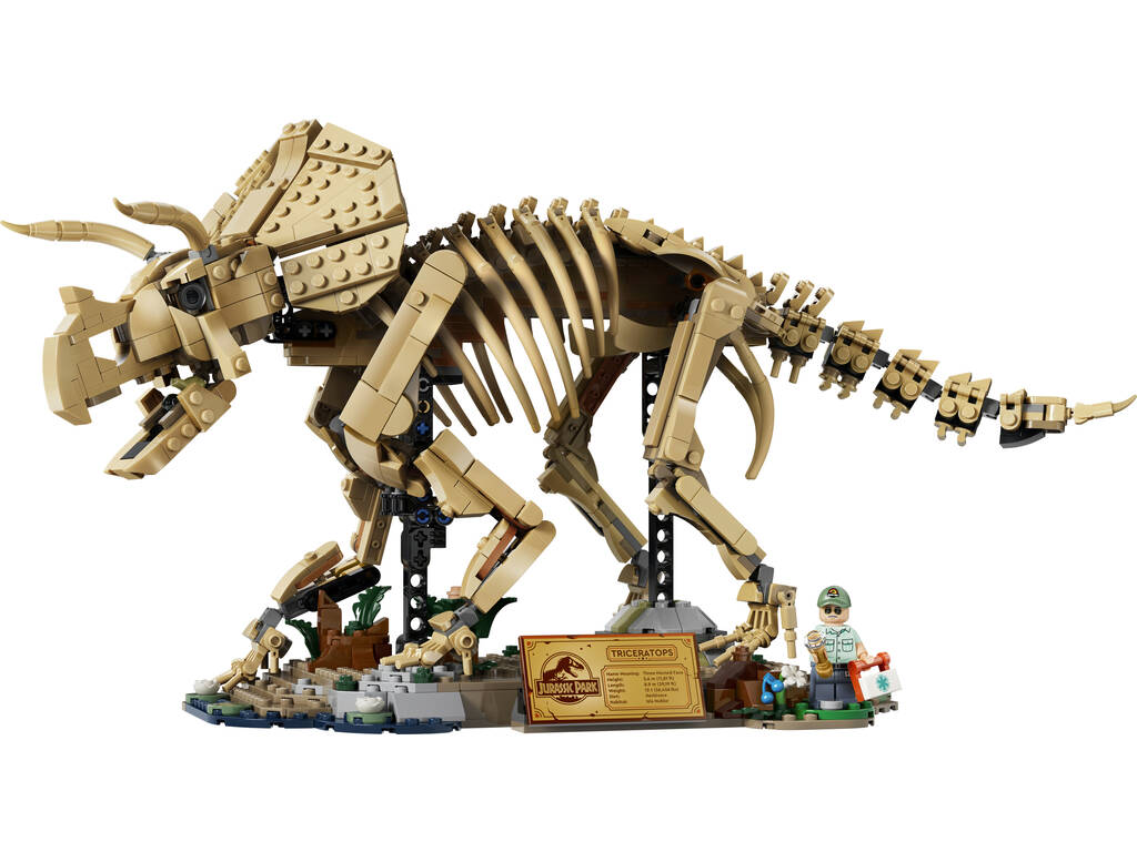 Lego Jurassic World Fossiles de dinosaures : Triceratops