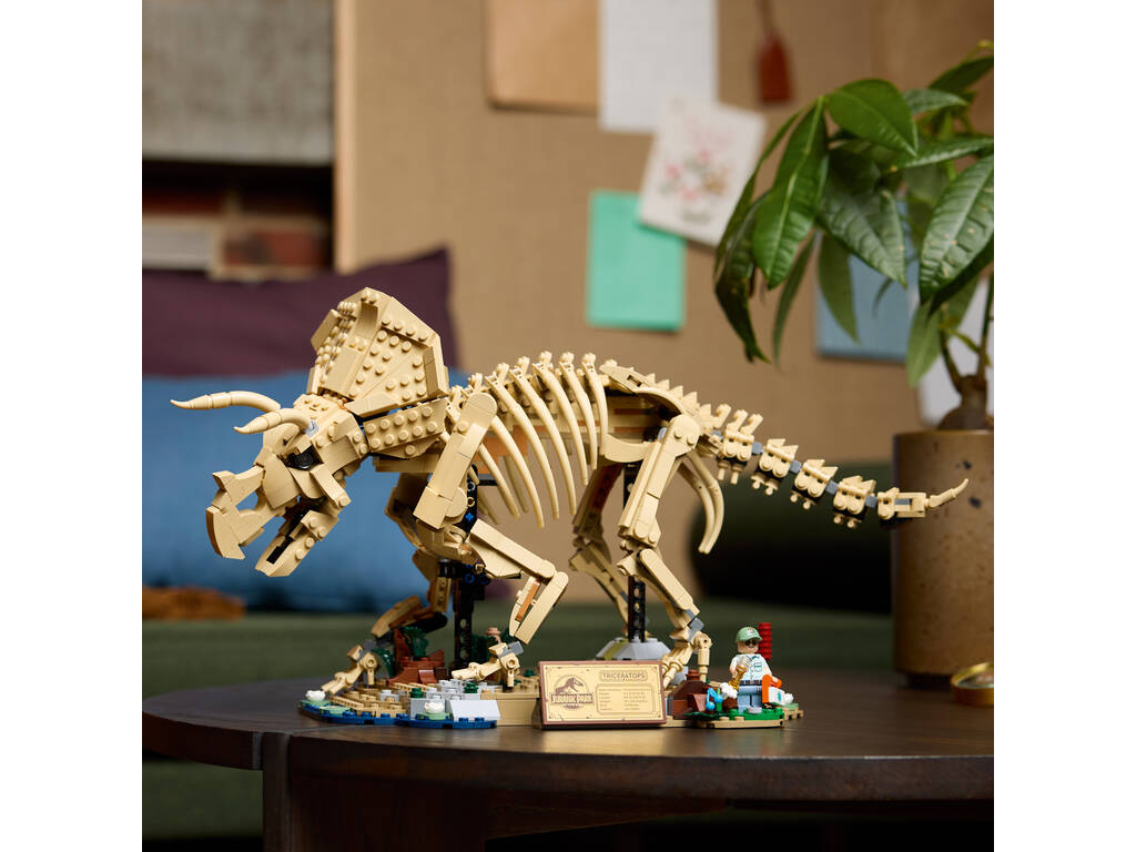 Lego Jurassic World Fossiles de dinosaures : Triceratops