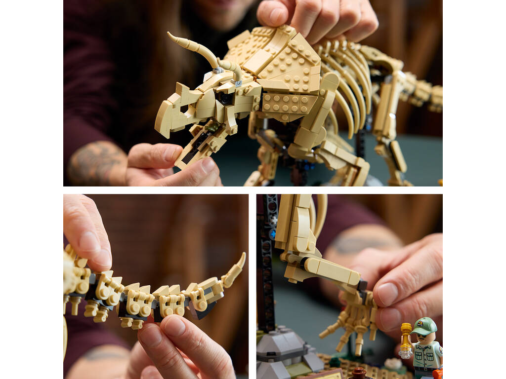 Lego Jurassic World Fossiles de dinosaures : Triceratops