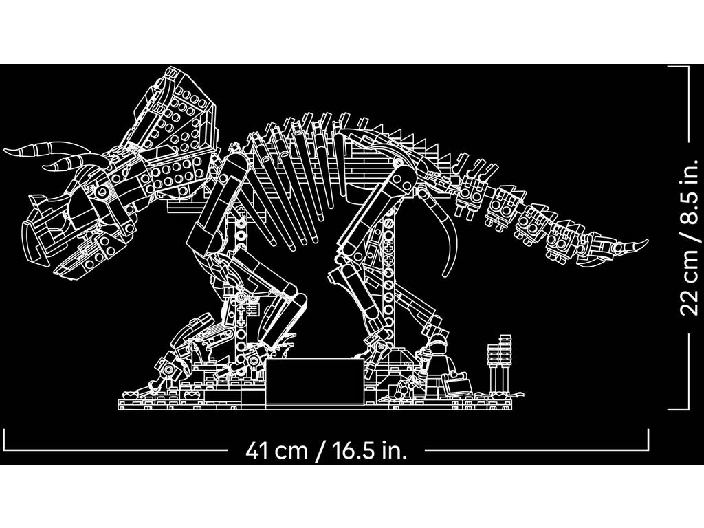 Lego Jurassic World Fossiles de dinosaures : Triceratops