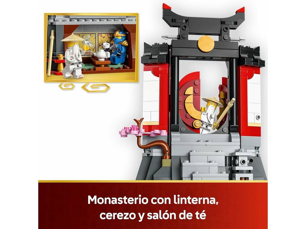 Lego Ninjago Exposición de Personajes Ninja 15 Aniversario