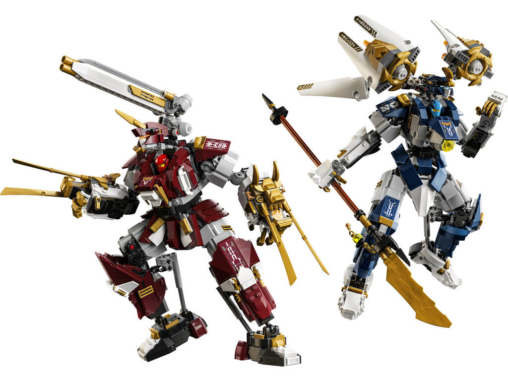Lego Ninjago Legends Les jumeaux robots titans