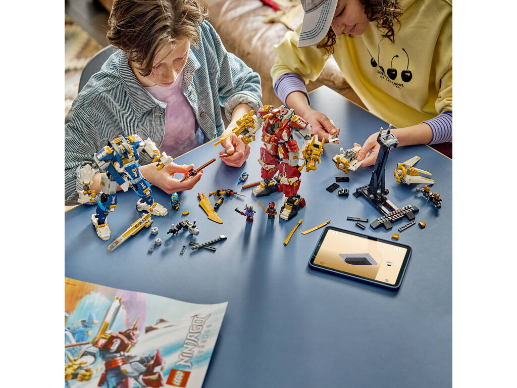 Lego Ninjago Legends Les jumeaux robots titans