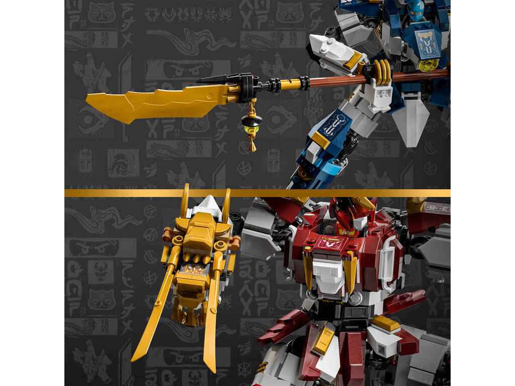 Lego Ninjago Legends Les jumeaux robots titans
