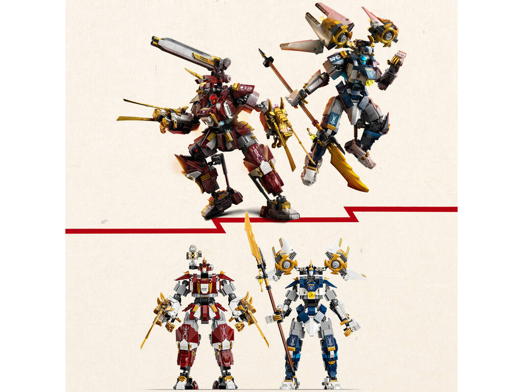 Lego Ninjago Legends Les jumeaux robots titans