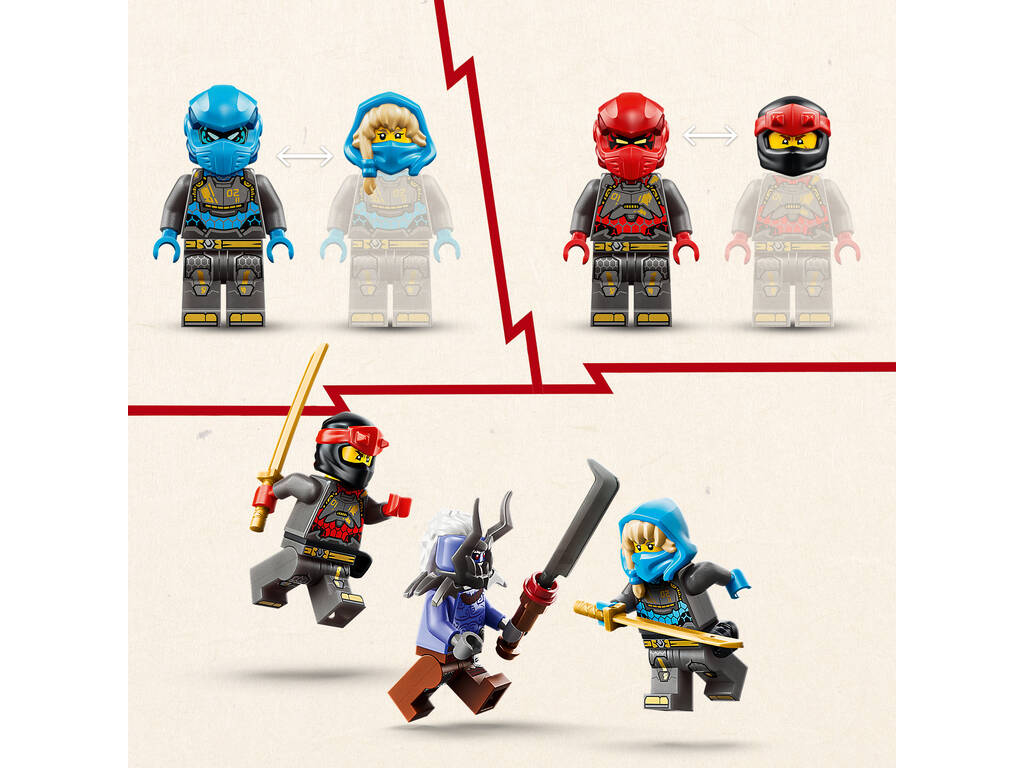 Lego Ninjago Legends Les jumeaux robots titans