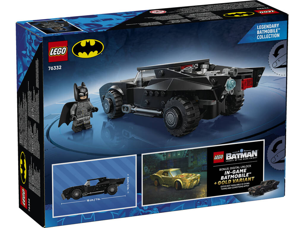 Lego DC Batman la Batmobile de The Batman