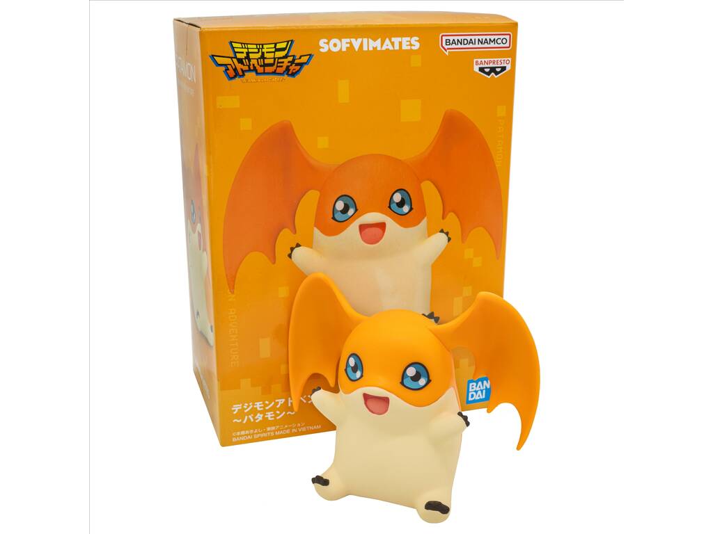 Digimon Adventure Sofvimates Figurine Patamon de 10 cm