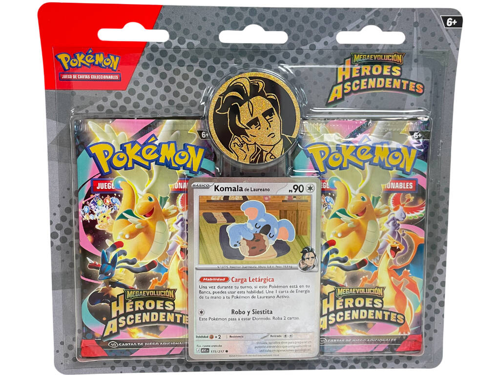 Pokémon TCG Megaevoluzione Eroi Ascendenti Blister Allenatore Pokémon