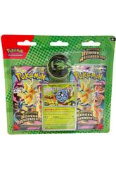 imagen Pokémon TCG Megaevoluzione Eroi Ascendenti Blister Allenatore Pokémon