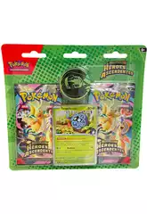 Pokémon TCG Megaevolución Héroes Ascendentes Blíster Entrenador